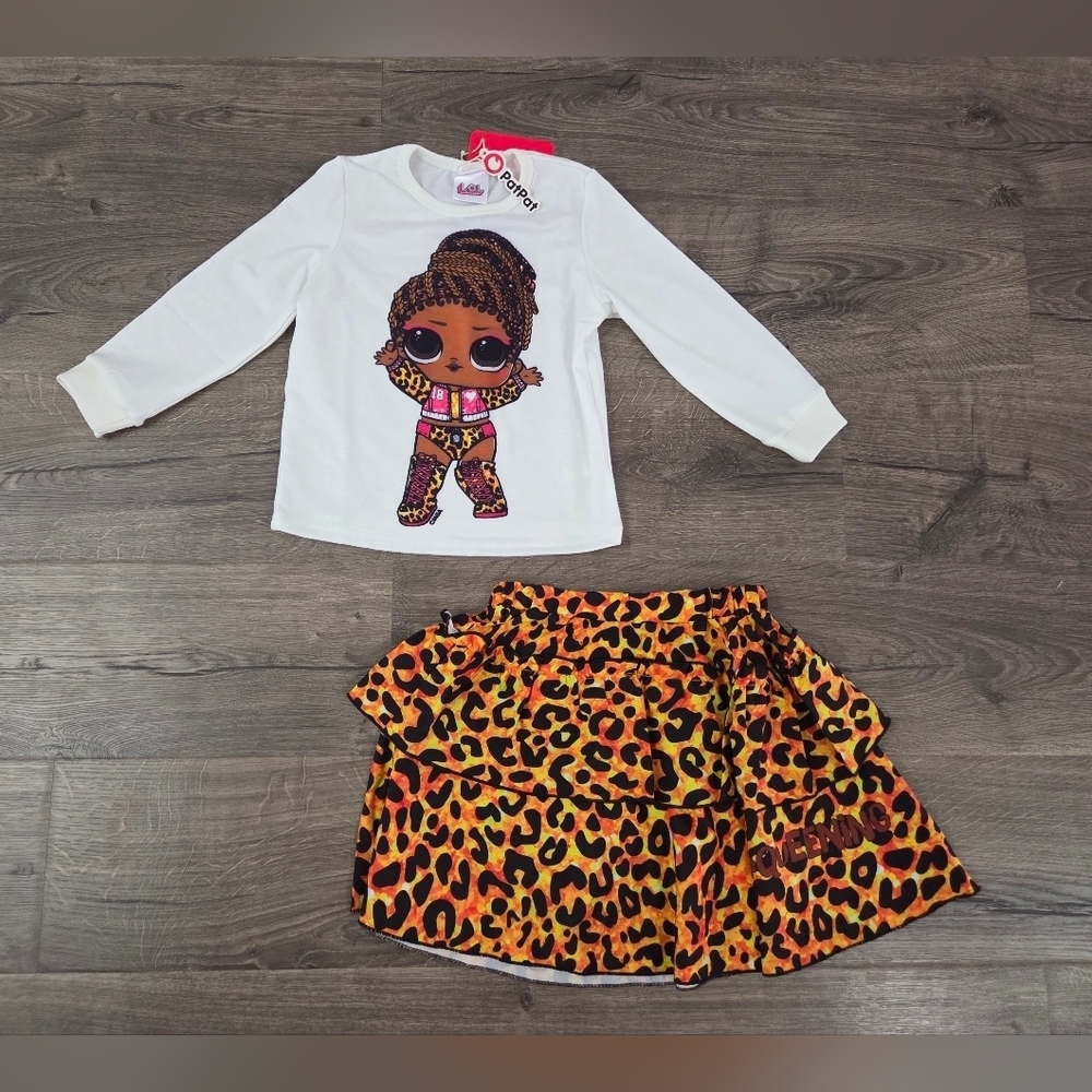 Girls L.O.L Surprise! 2pc Outfit Size 5/6 NWT